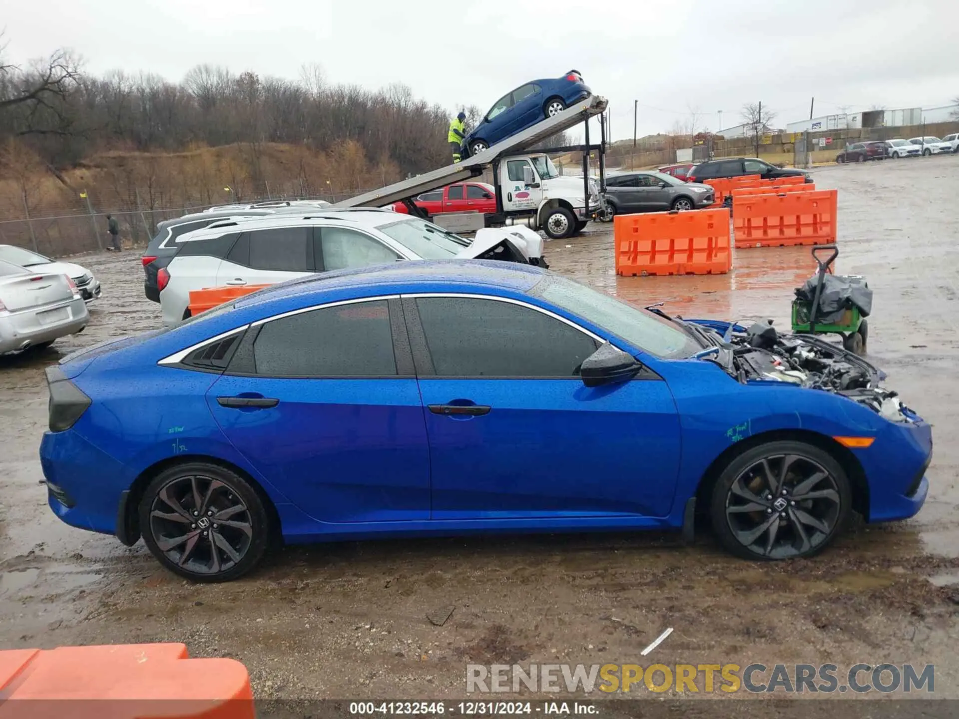 13 Photograph of a damaged car 19XFC2F87LE022647 HONDA CIVIC 2020