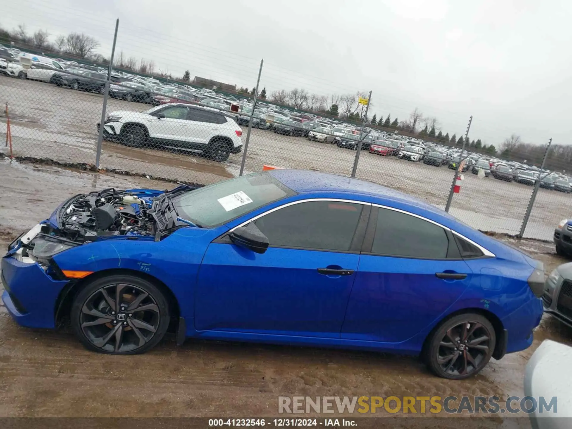 14 Photograph of a damaged car 19XFC2F87LE022647 HONDA CIVIC 2020