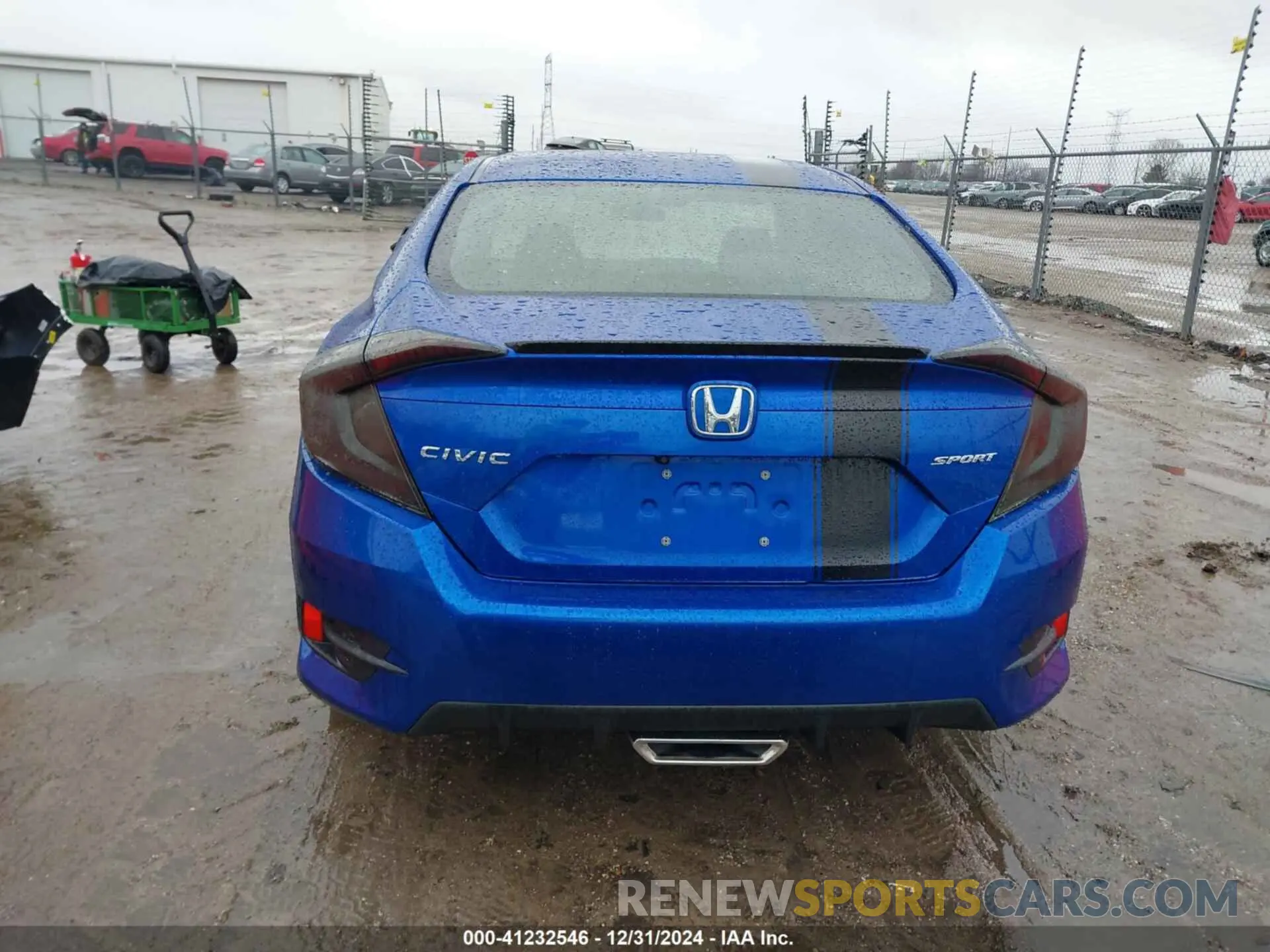 16 Photograph of a damaged car 19XFC2F87LE022647 HONDA CIVIC 2020