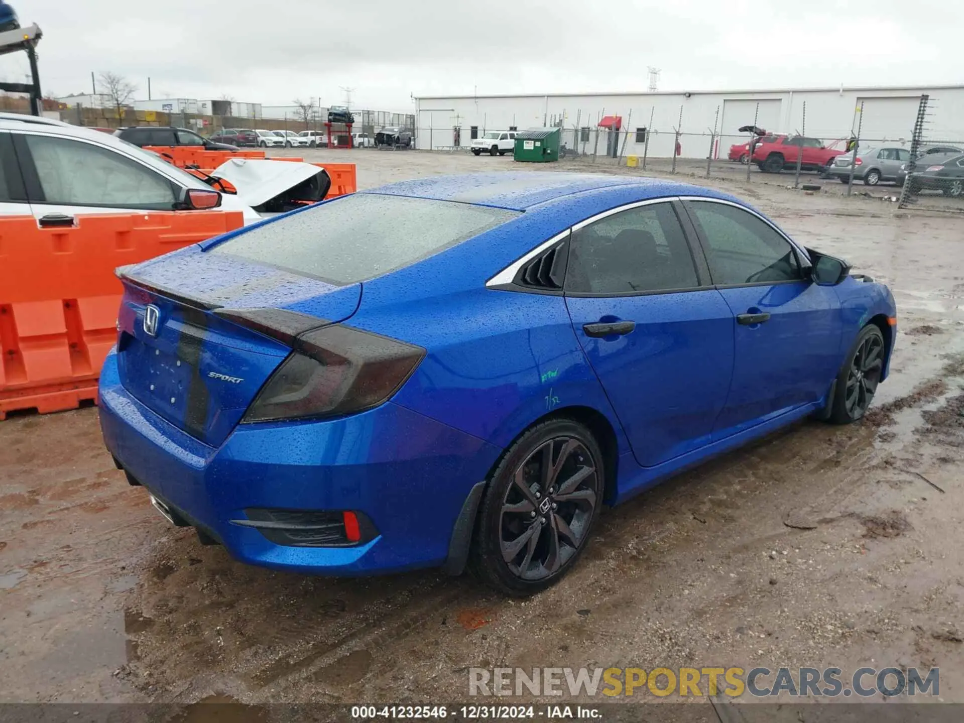 4 Photograph of a damaged car 19XFC2F87LE022647 HONDA CIVIC 2020