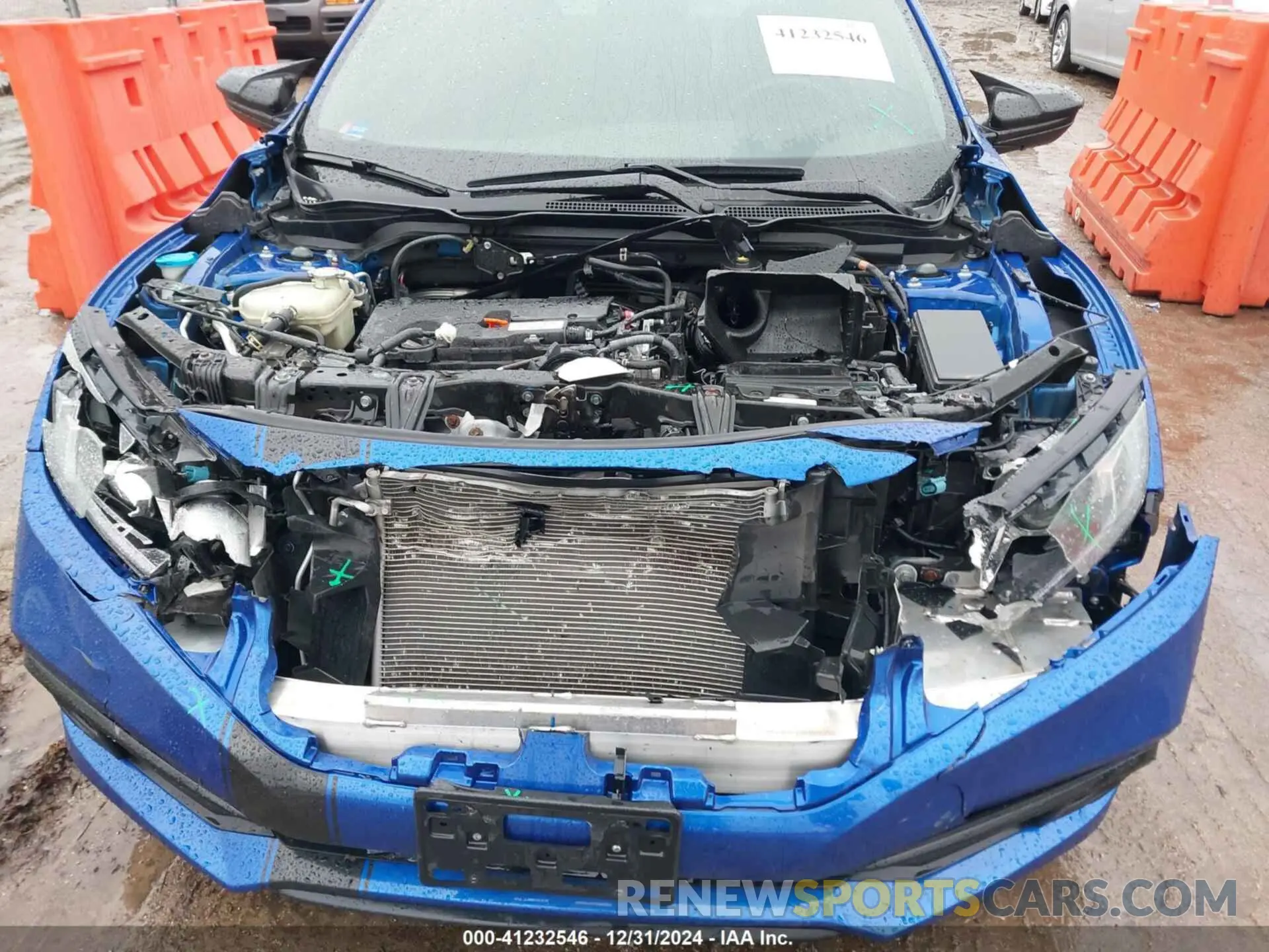 6 Photograph of a damaged car 19XFC2F87LE022647 HONDA CIVIC 2020