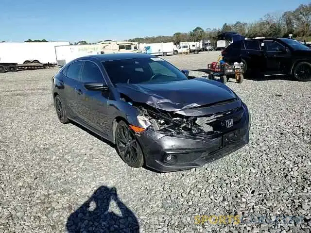 10 Photograph of a damaged car 19XFC2F87LE215610 HONDA CIVIC 2020