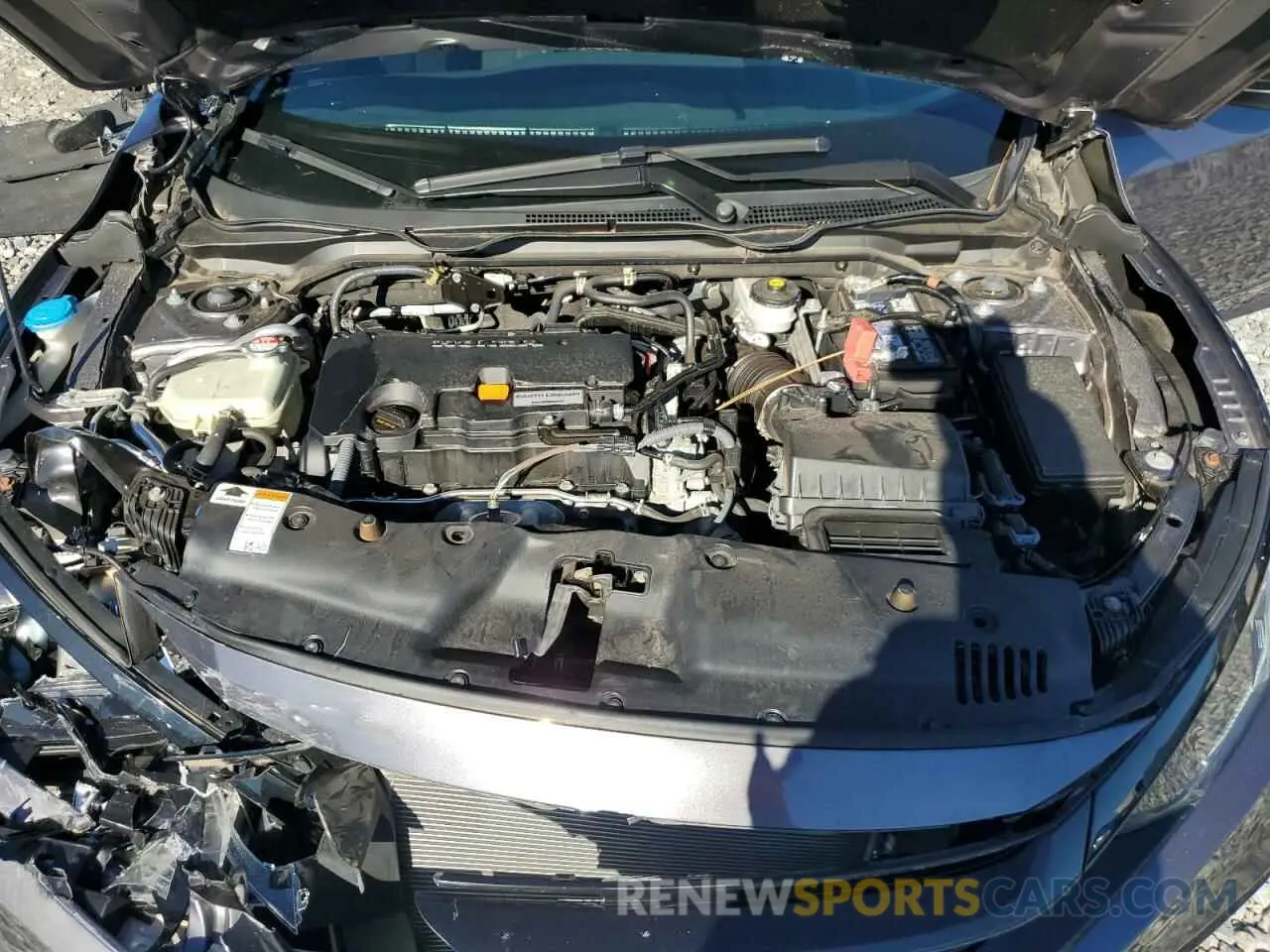 13 Photograph of a damaged car 19XFC2F87LE215610 HONDA CIVIC 2020