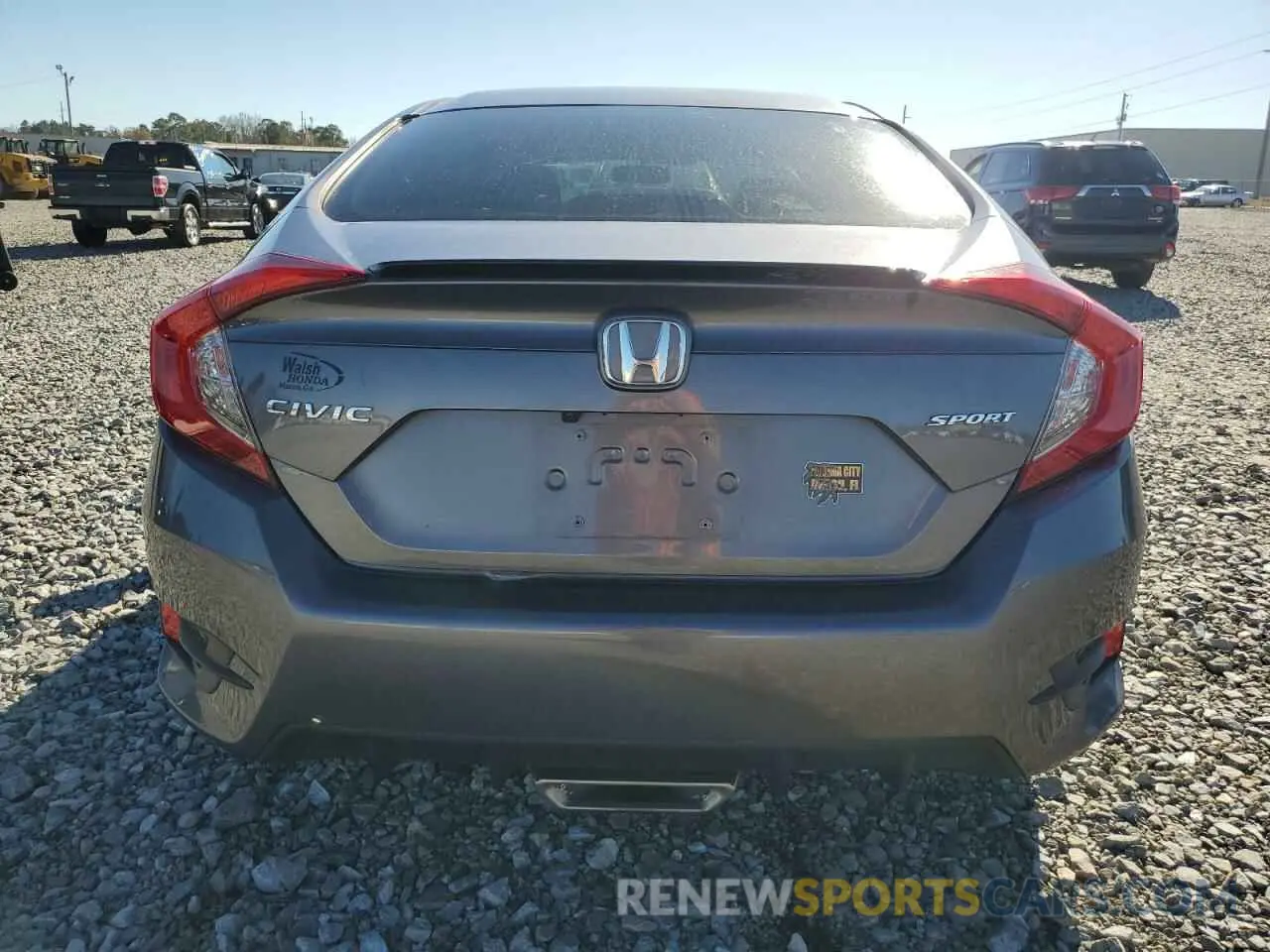 6 Photograph of a damaged car 19XFC2F87LE215610 HONDA CIVIC 2020
