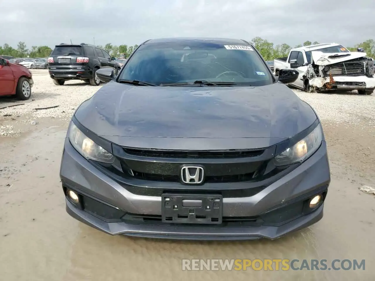 5 Photograph of a damaged car 19XFC2F88LE002777 HONDA CIVIC 2020