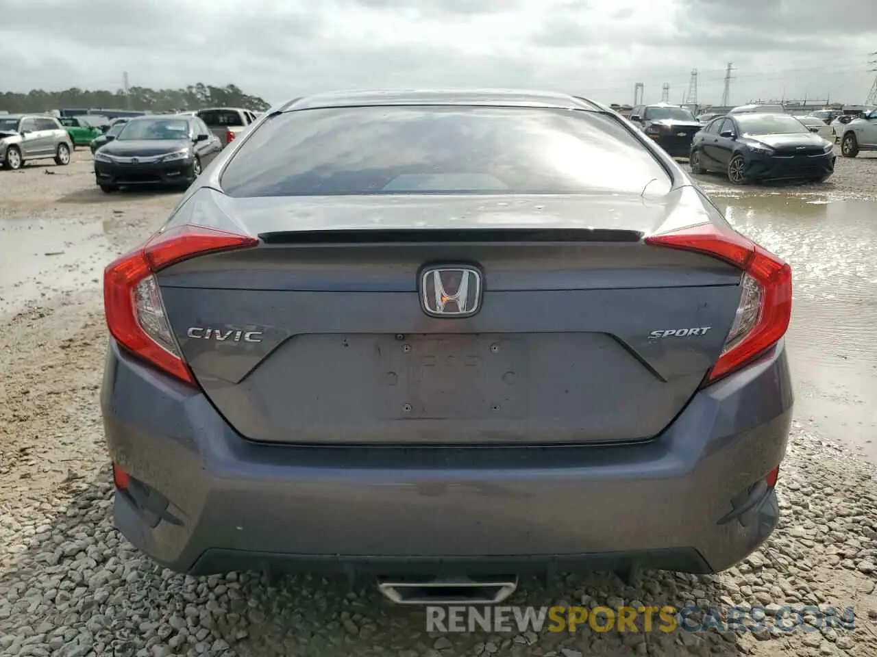 6 Photograph of a damaged car 19XFC2F88LE002777 HONDA CIVIC 2020