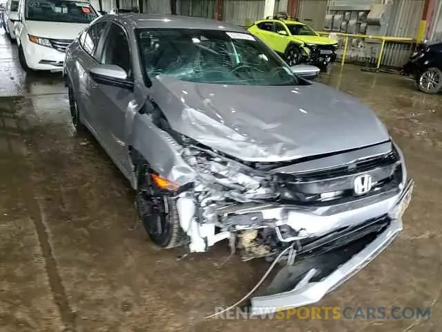 10 Photograph of a damaged car 19XFC2F88LE005324 HONDA CIVIC 2020