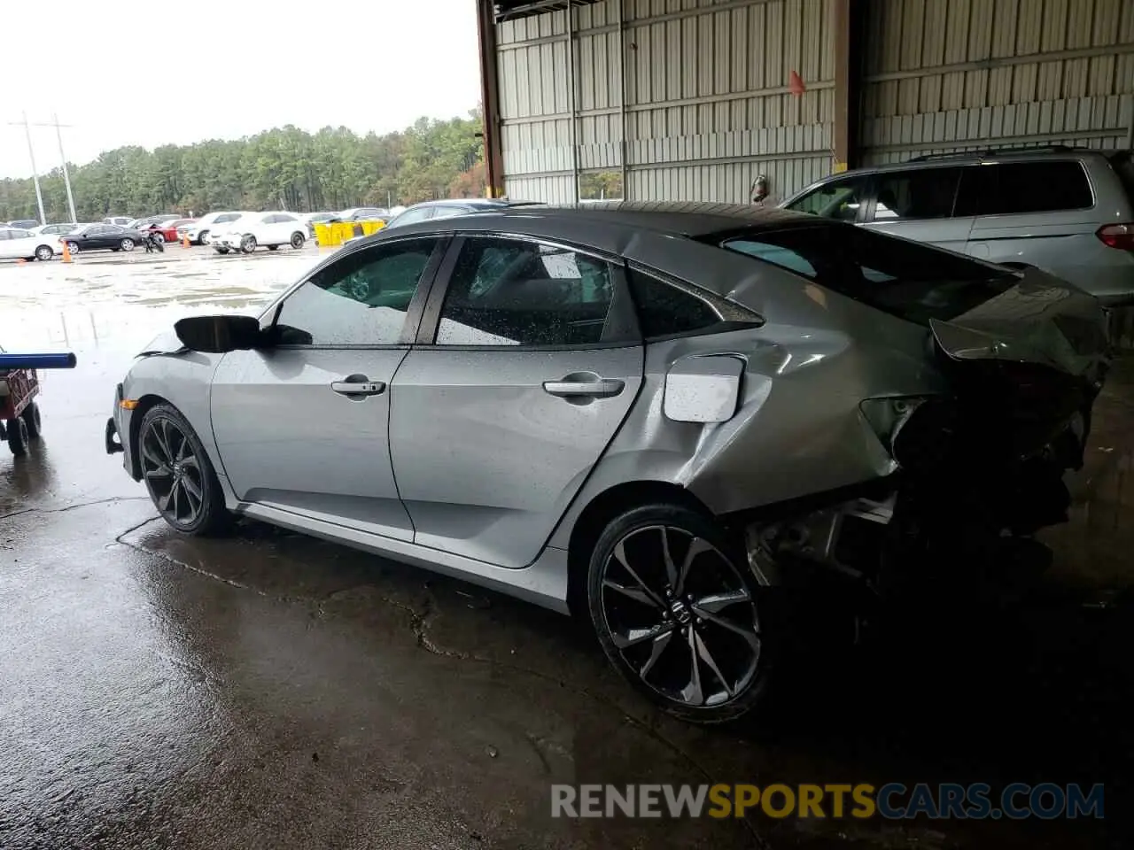 2 Photograph of a damaged car 19XFC2F88LE005324 HONDA CIVIC 2020