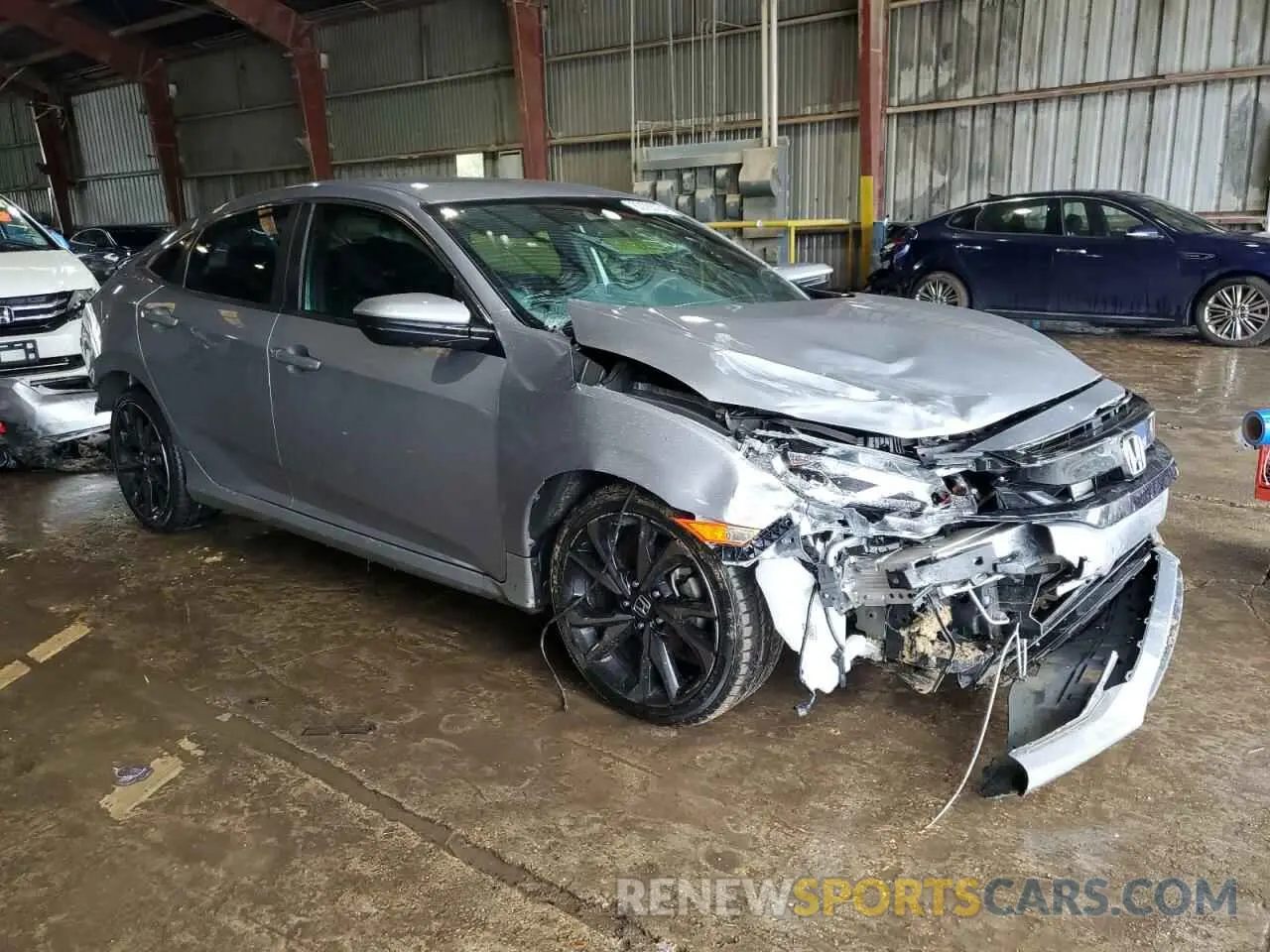 4 Photograph of a damaged car 19XFC2F88LE005324 HONDA CIVIC 2020