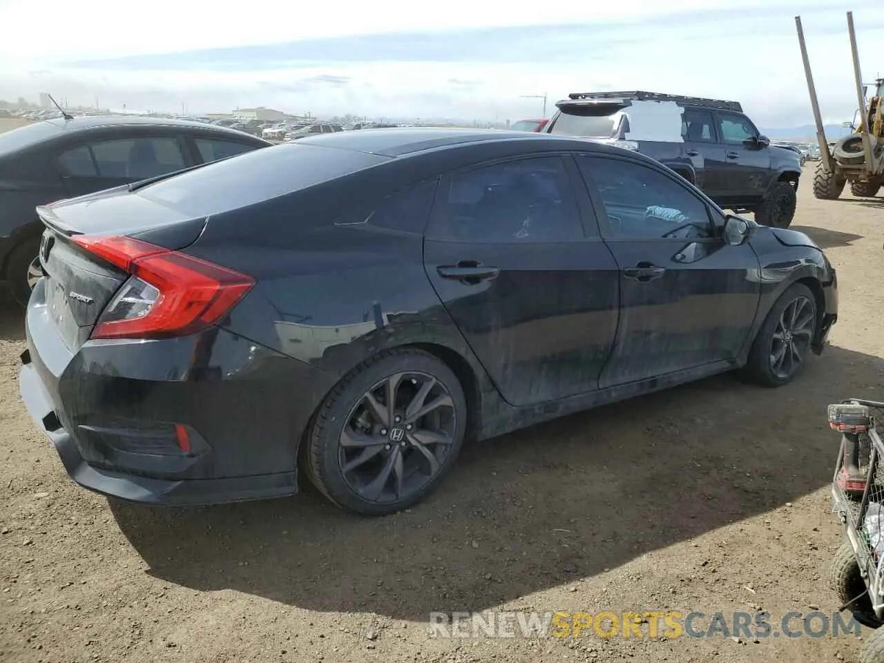 3 Photograph of a damaged car 19XFC2F88LE016968 HONDA CIVIC 2020