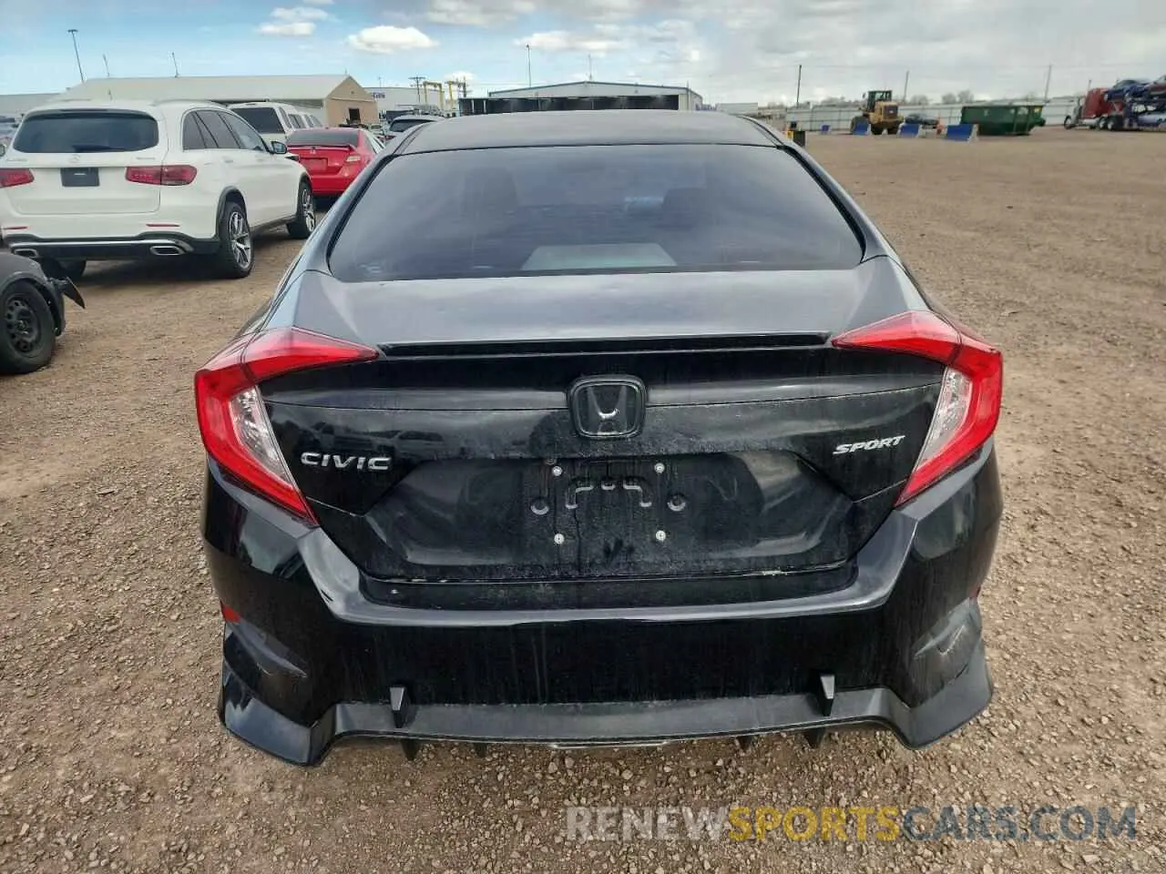 6 Photograph of a damaged car 19XFC2F88LE016968 HONDA CIVIC 2020