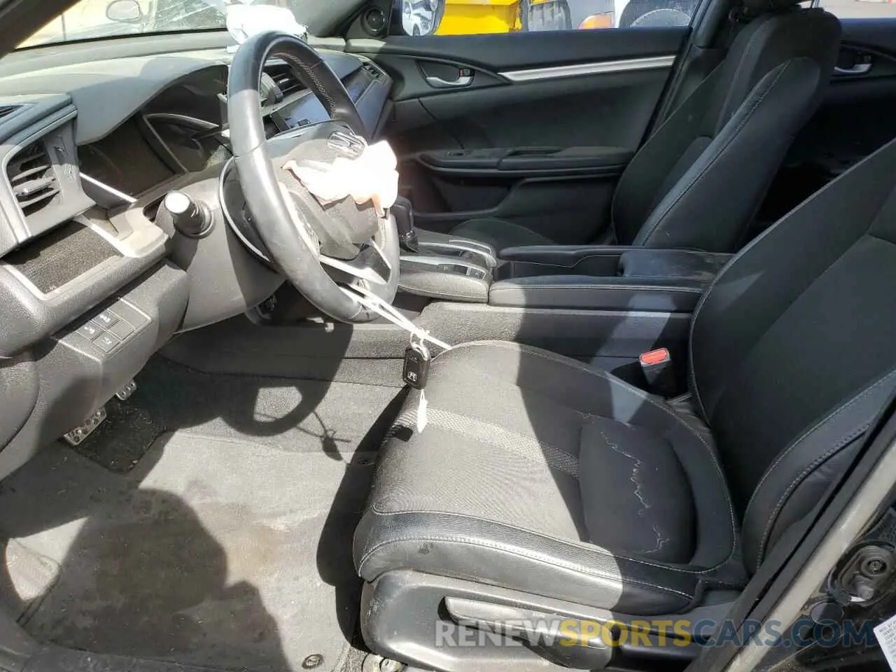 7 Photograph of a damaged car 19XFC2F88LE016968 HONDA CIVIC 2020