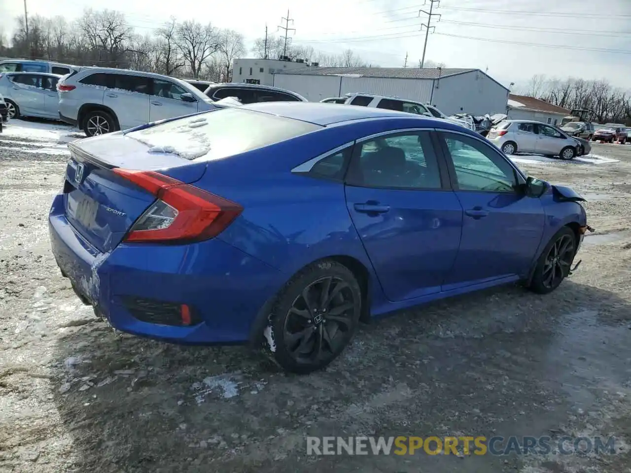 3 Photograph of a damaged car 19XFC2F88LE026285 HONDA CIVIC 2020