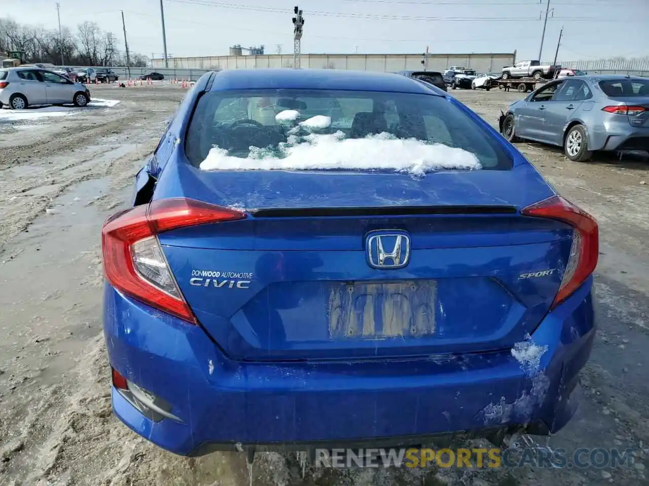 6 Photograph of a damaged car 19XFC2F88LE026285 HONDA CIVIC 2020