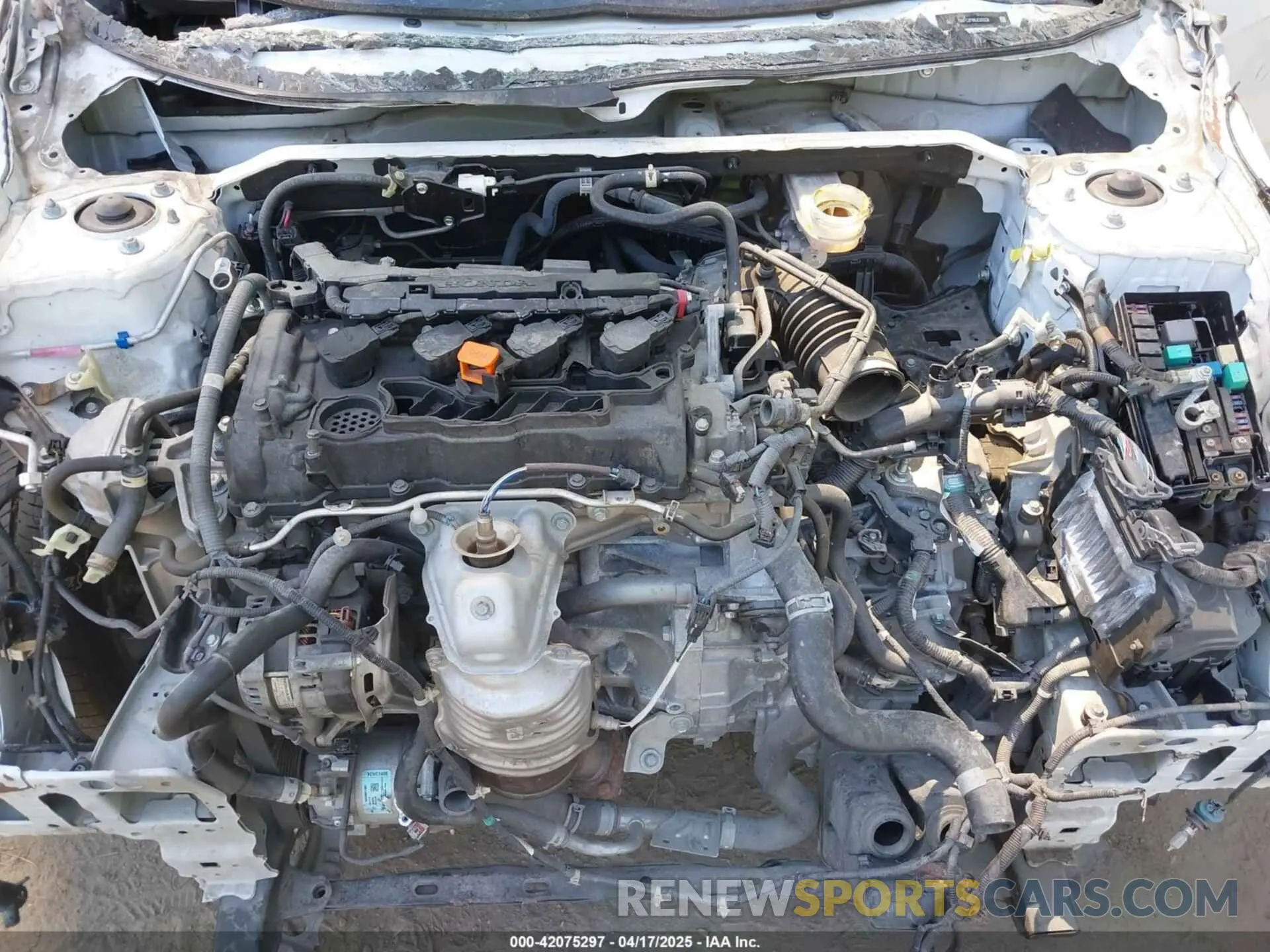 10 Photograph of a damaged car 19XFC2F88LE203238 HONDA CIVIC 2020