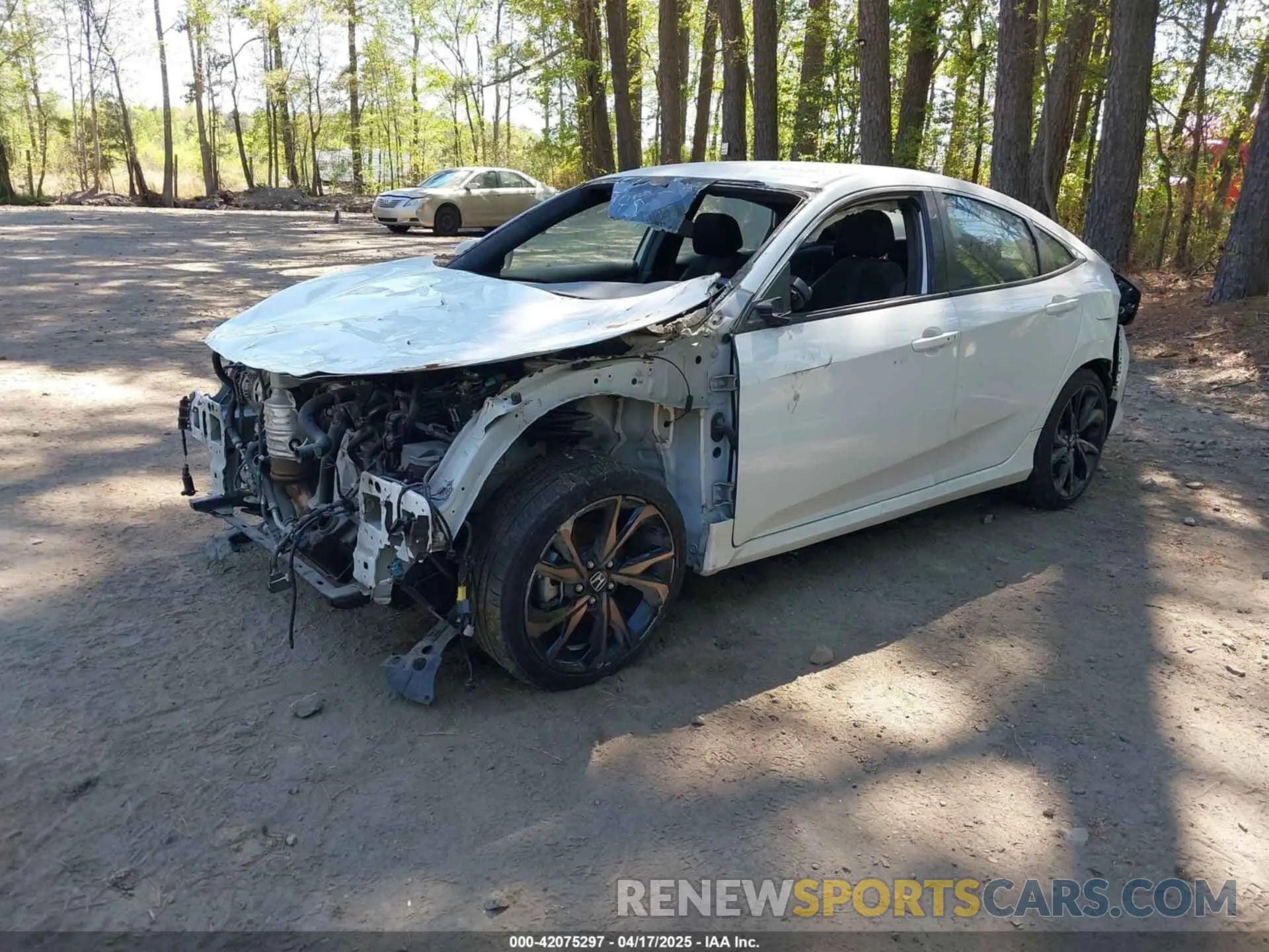 2 Photograph of a damaged car 19XFC2F88LE203238 HONDA CIVIC 2020