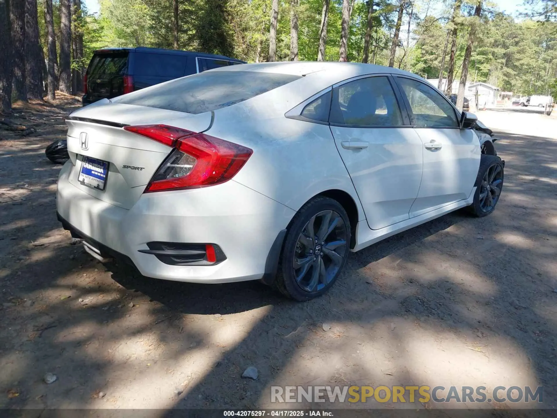 4 Photograph of a damaged car 19XFC2F88LE203238 HONDA CIVIC 2020