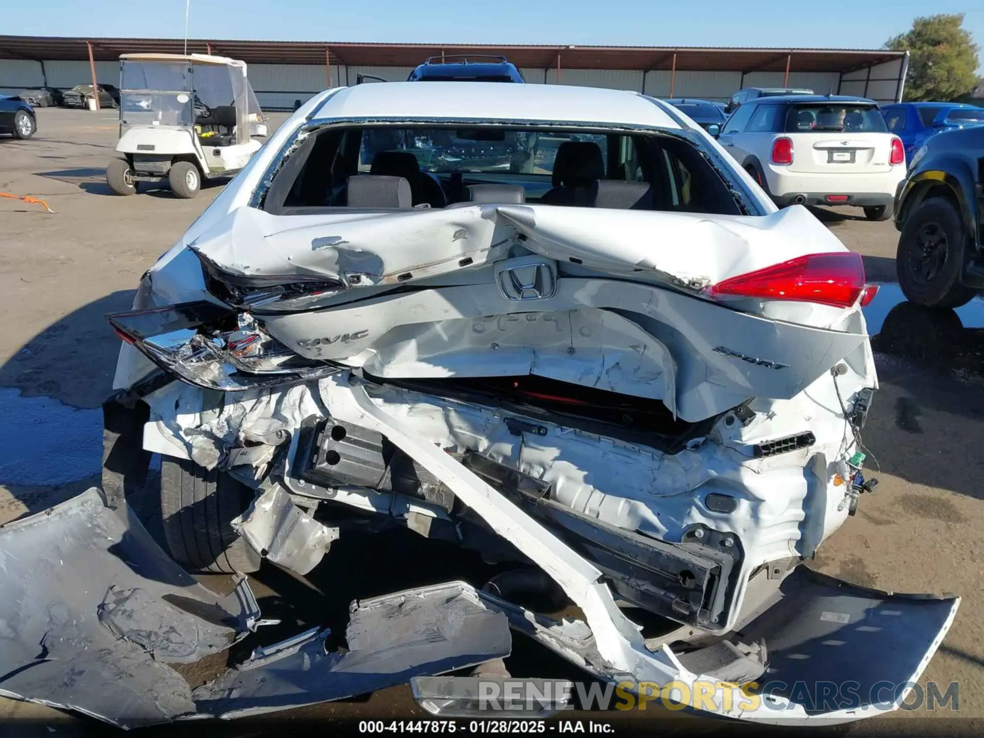 17 Photograph of a damaged car 19XFC2F88LE203496 HONDA CIVIC 2020