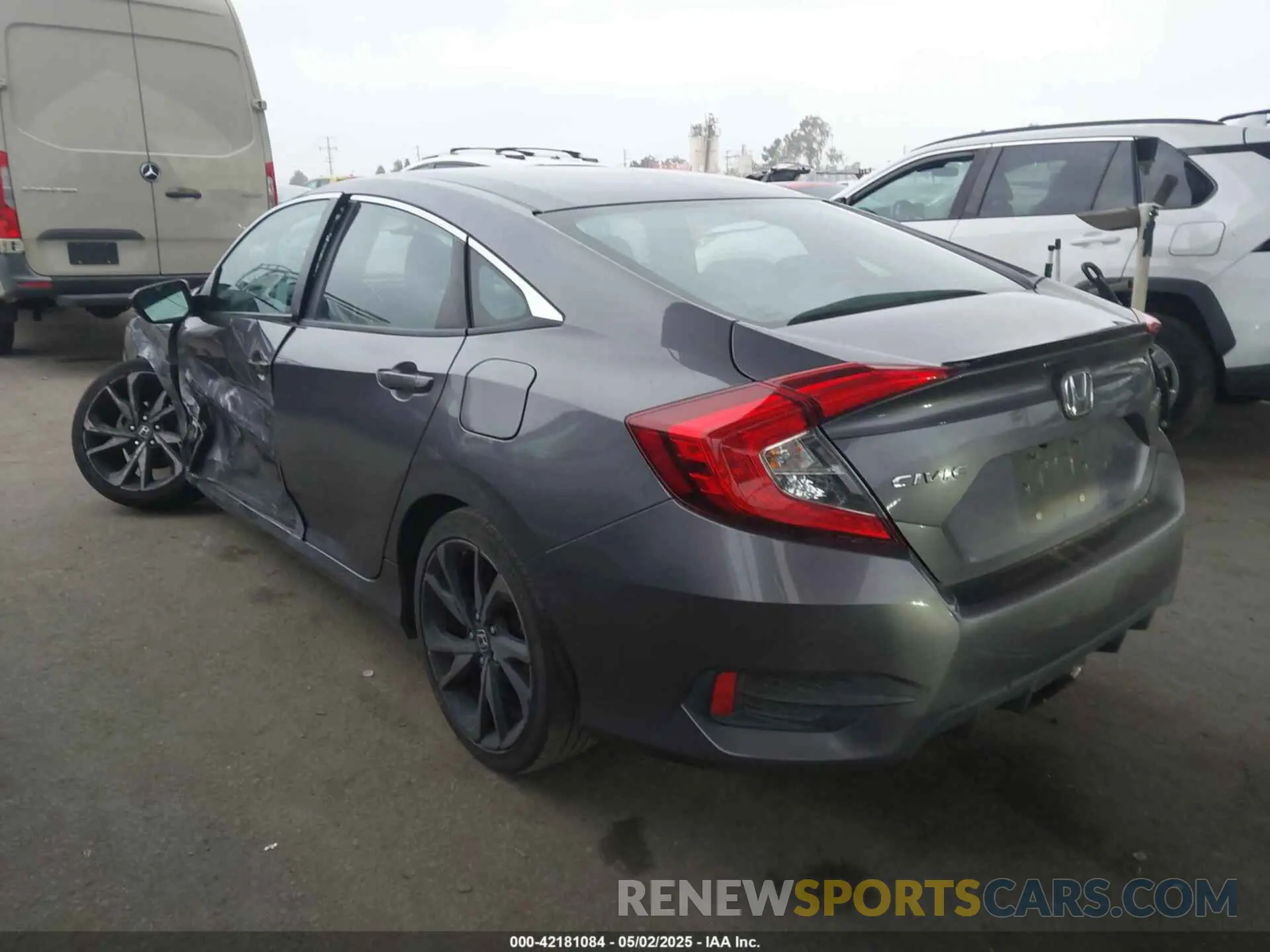 3 Photograph of a damaged car 19XFC2F88LE214479 HONDA CIVIC 2020