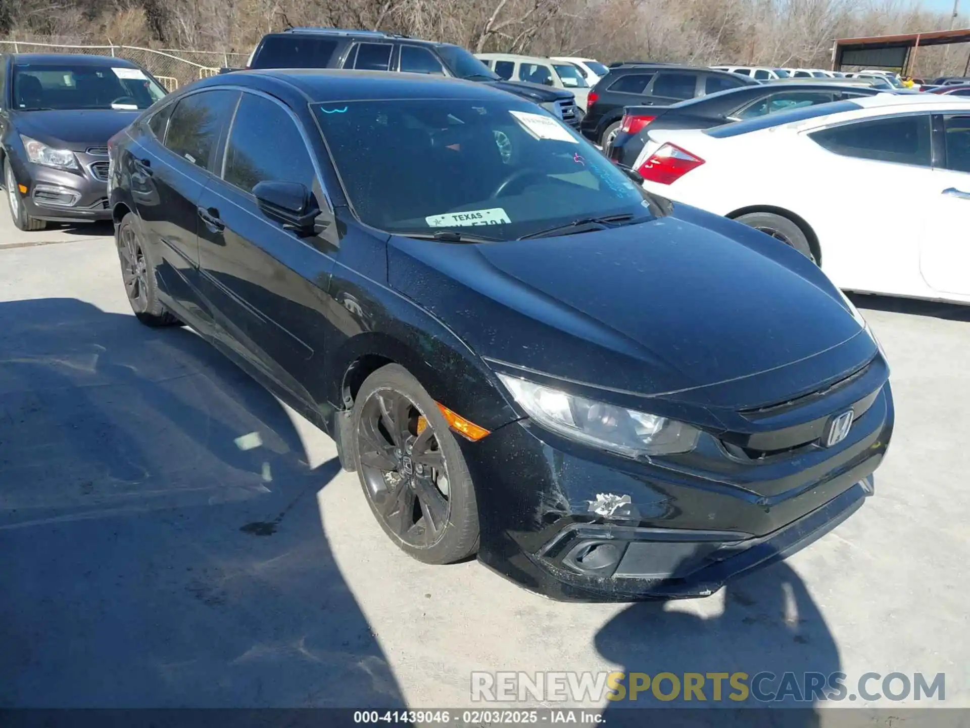 1 Photograph of a damaged car 19XFC2F89LE001234 HONDA CIVIC 2020