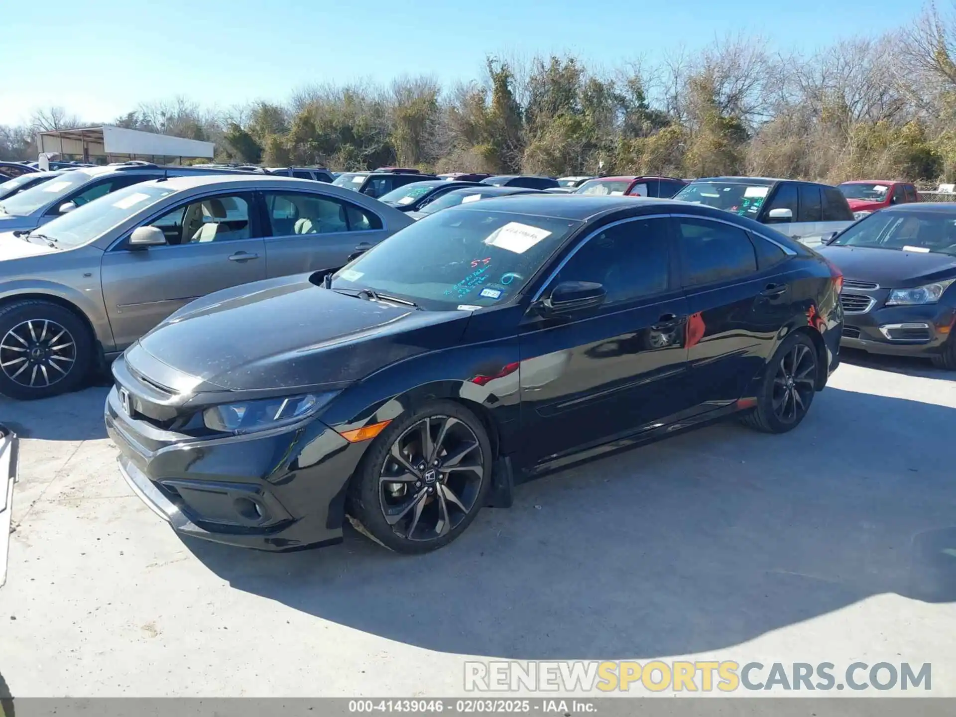 2 Photograph of a damaged car 19XFC2F89LE001234 HONDA CIVIC 2020