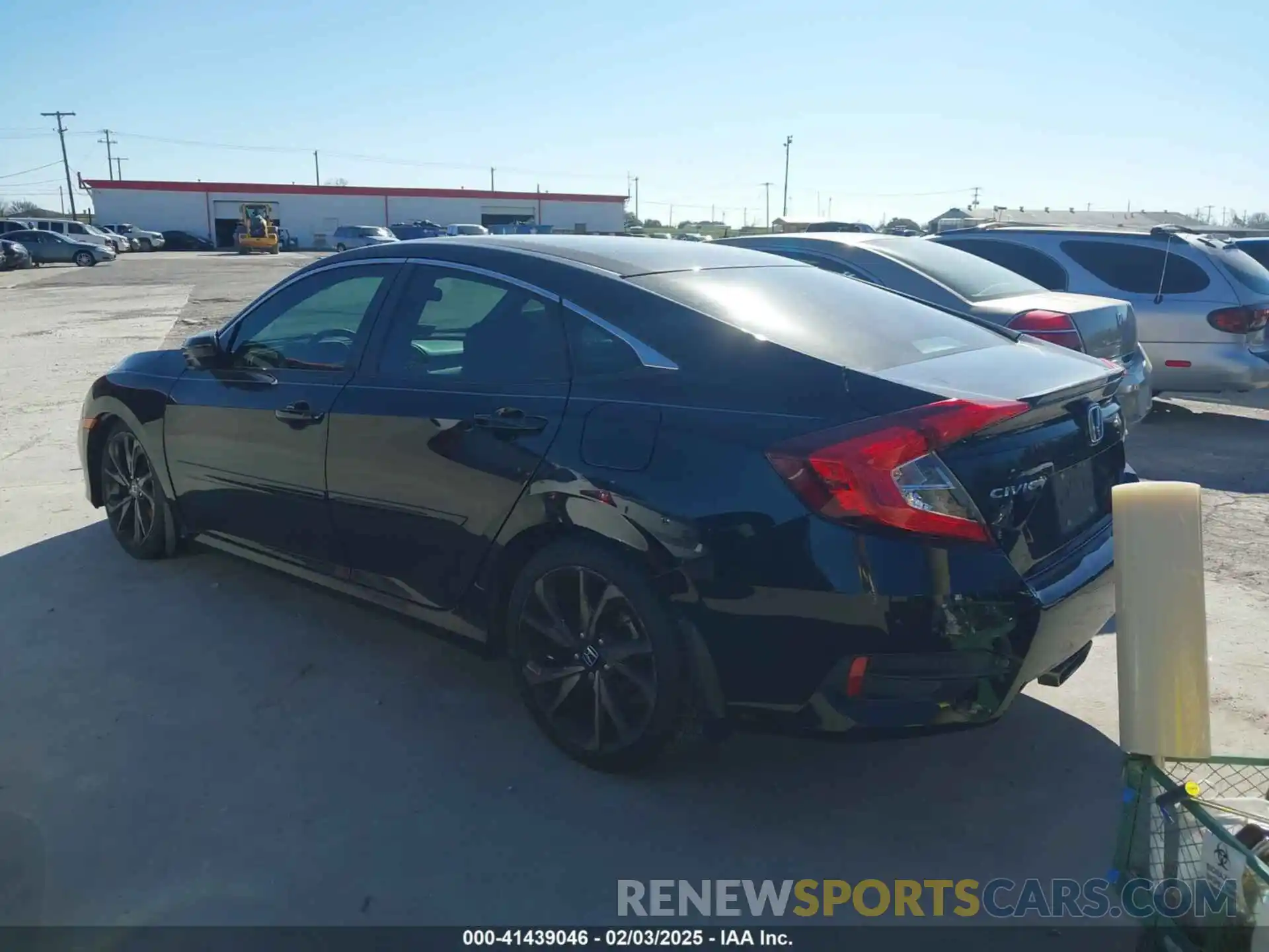 3 Photograph of a damaged car 19XFC2F89LE001234 HONDA CIVIC 2020