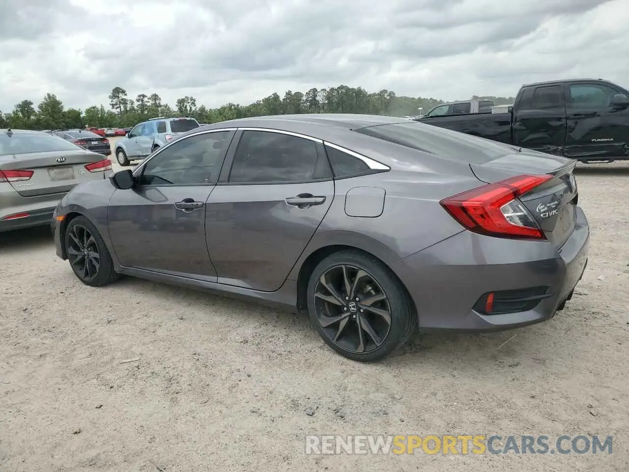 2 Photograph of a damaged car 19XFC2F89LE004215 HONDA CIVIC 2020