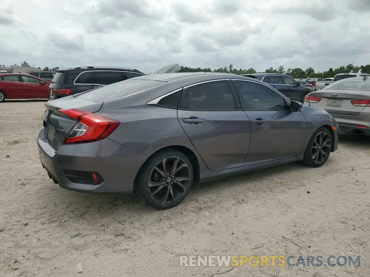 3 Photograph of a damaged car 19XFC2F89LE004215 HONDA CIVIC 2020