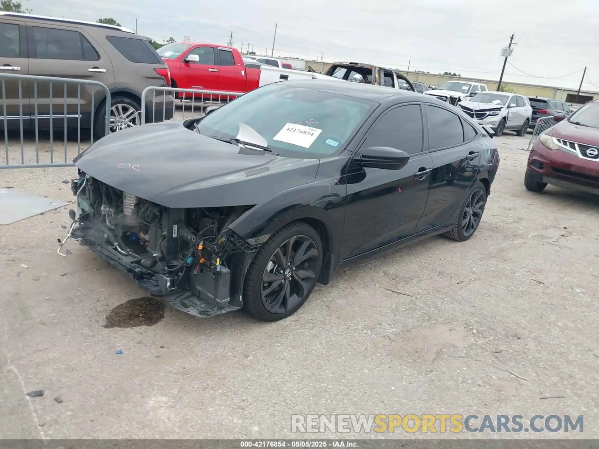 2 Photograph of a damaged car 19XFC2F89LE004635 HONDA CIVIC 2020