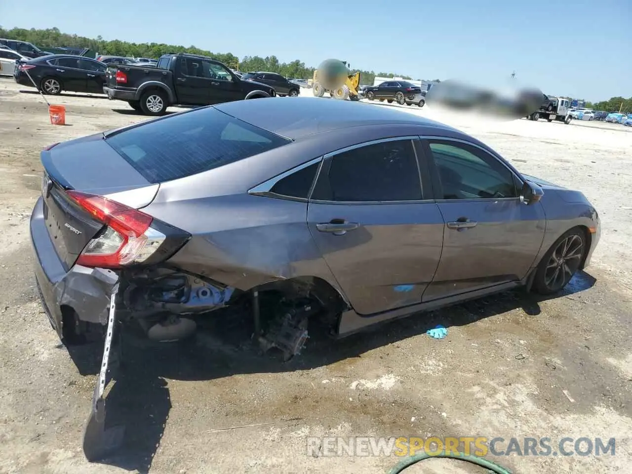 3 Photograph of a damaged car 19XFC2F89LE005672 HONDA CIVIC 2020