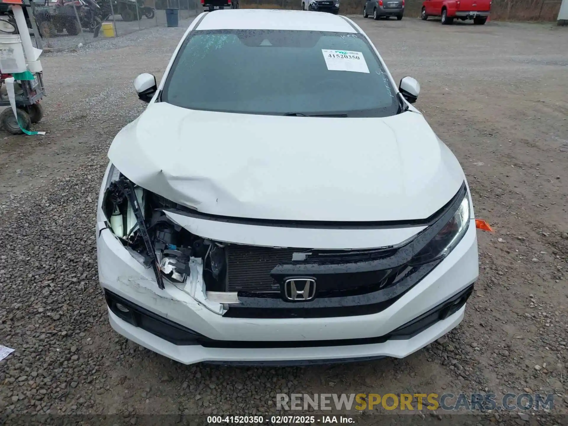 12 Photograph of a damaged car 19XFC2F89LE014243 HONDA CIVIC 2020