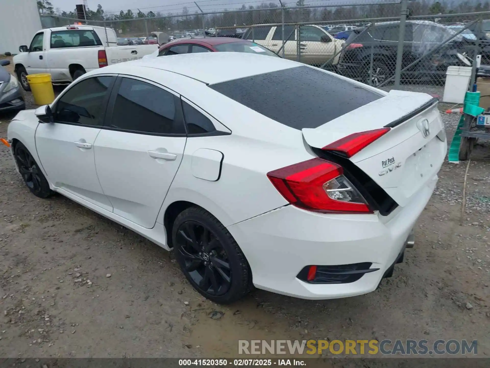 3 Photograph of a damaged car 19XFC2F89LE014243 HONDA CIVIC 2020