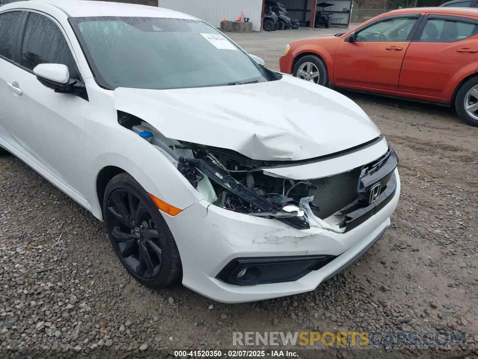 6 Photograph of a damaged car 19XFC2F89LE014243 HONDA CIVIC 2020