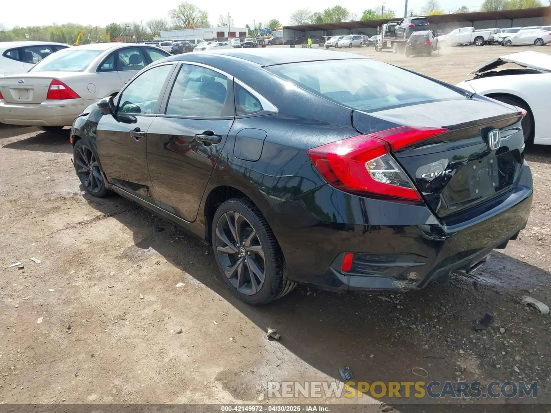 3 Photograph of a damaged car 19XFC2F89LE016266 HONDA CIVIC 2020