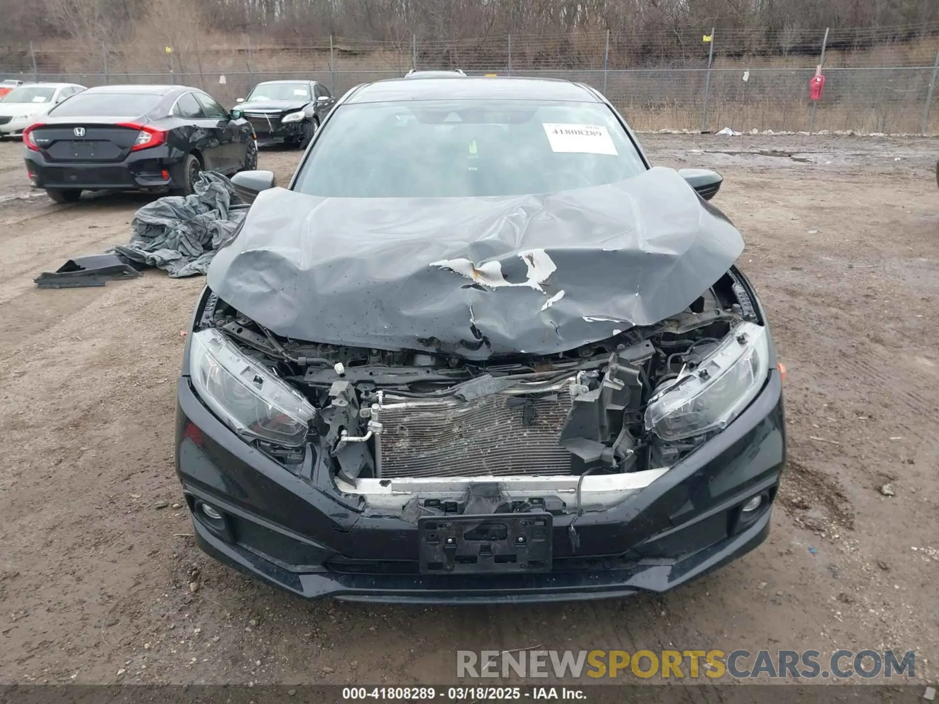 12 Photograph of a damaged car 19XFC2F89LE023377 HONDA CIVIC 2020