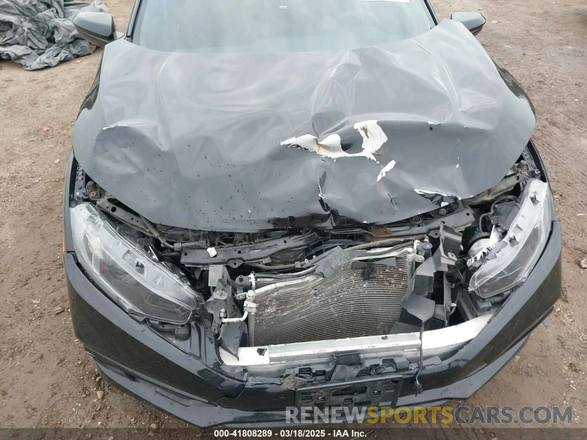 6 Photograph of a damaged car 19XFC2F89LE023377 HONDA CIVIC 2020
