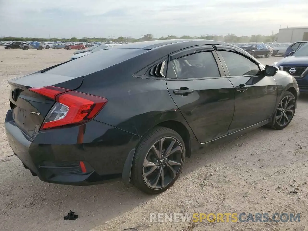 3 Photograph of a damaged car 19XFC2F89LE030572 HONDA CIVIC 2020