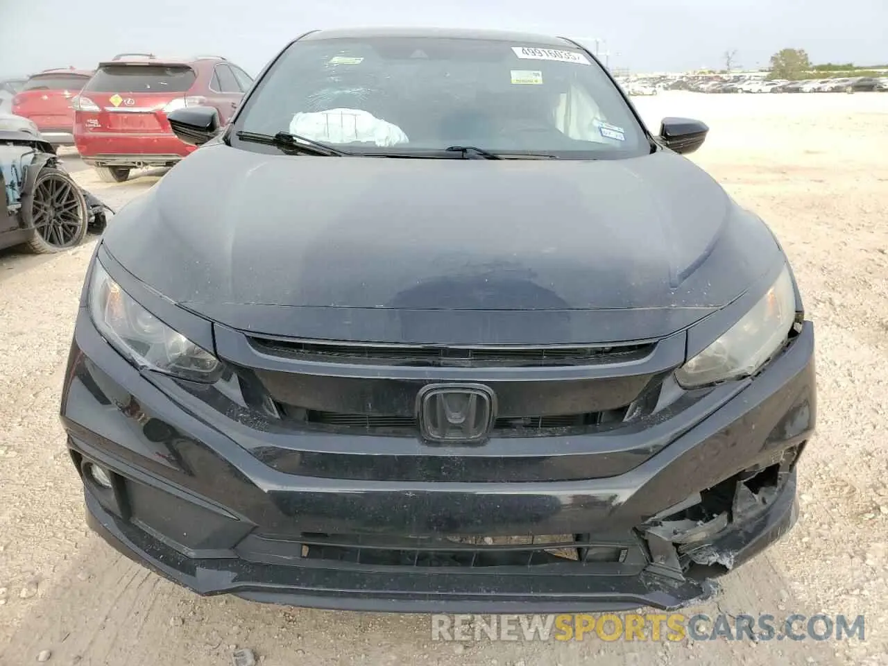 5 Photograph of a damaged car 19XFC2F89LE030572 HONDA CIVIC 2020