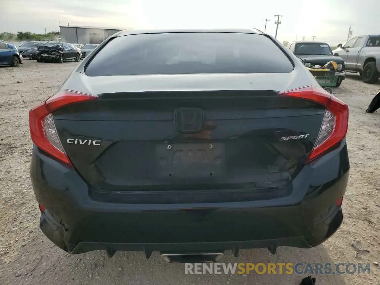 6 Photograph of a damaged car 19XFC2F89LE030572 HONDA CIVIC 2020