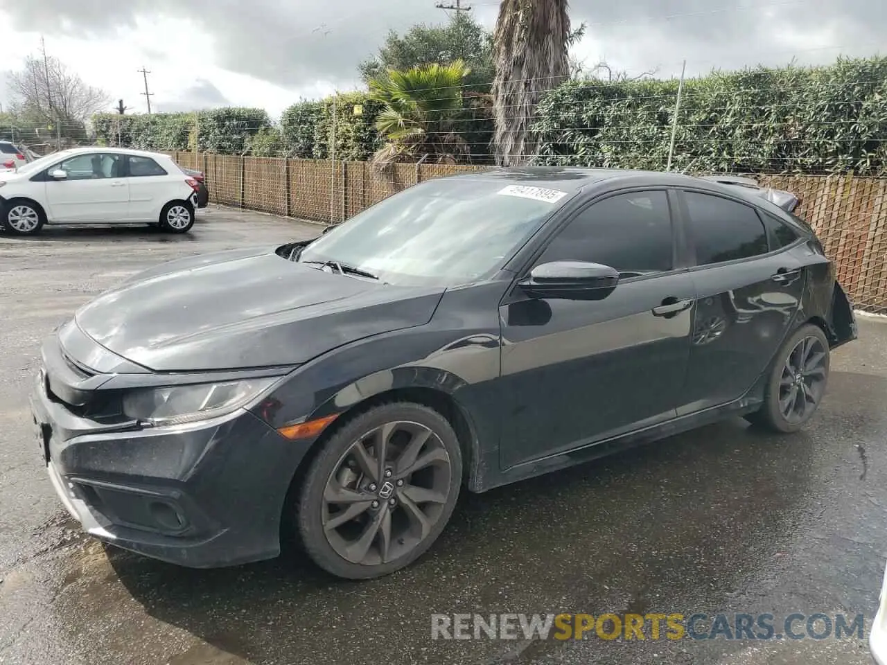 1 Photograph of a damaged car 19XFC2F8XLE002036 HONDA CIVIC 2020