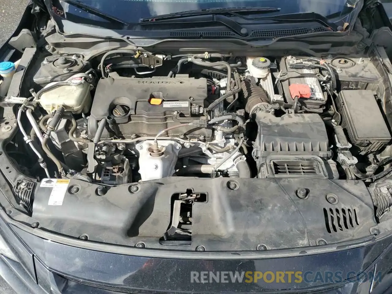 11 Photograph of a damaged car 19XFC2F8XLE002036 HONDA CIVIC 2020