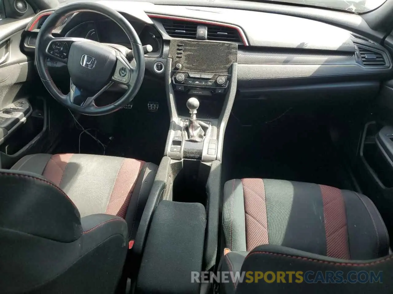 8 Photograph of a damaged car 2HGFC1E50LH705135 HONDA CIVIC 2020