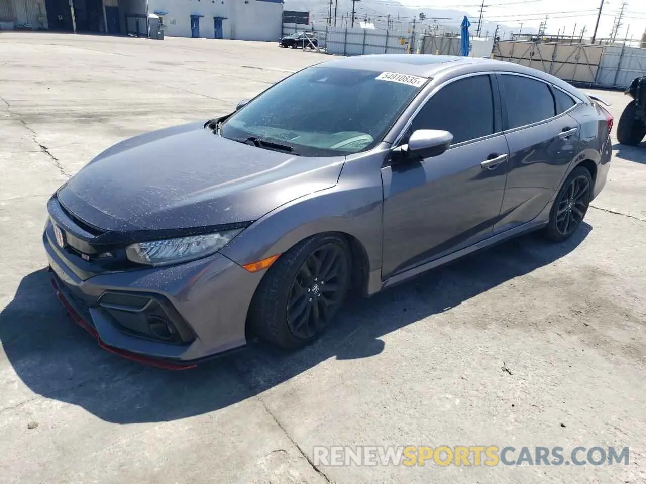 1 Photograph of a damaged car 2HGFC1E52LH702348 HONDA CIVIC 2020