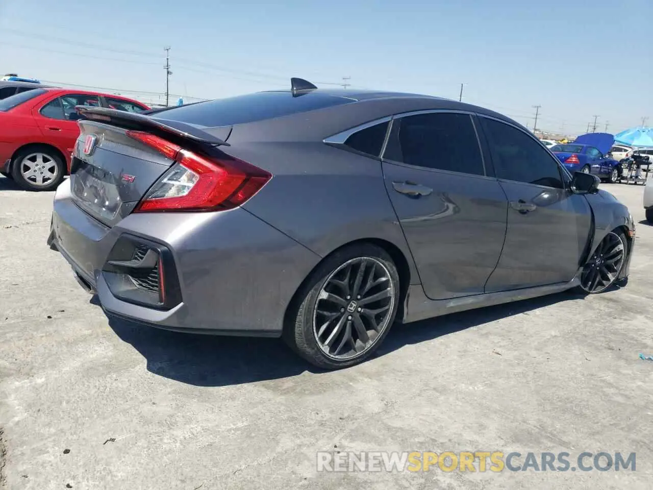 3 Photograph of a damaged car 2HGFC1E52LH702348 HONDA CIVIC 2020