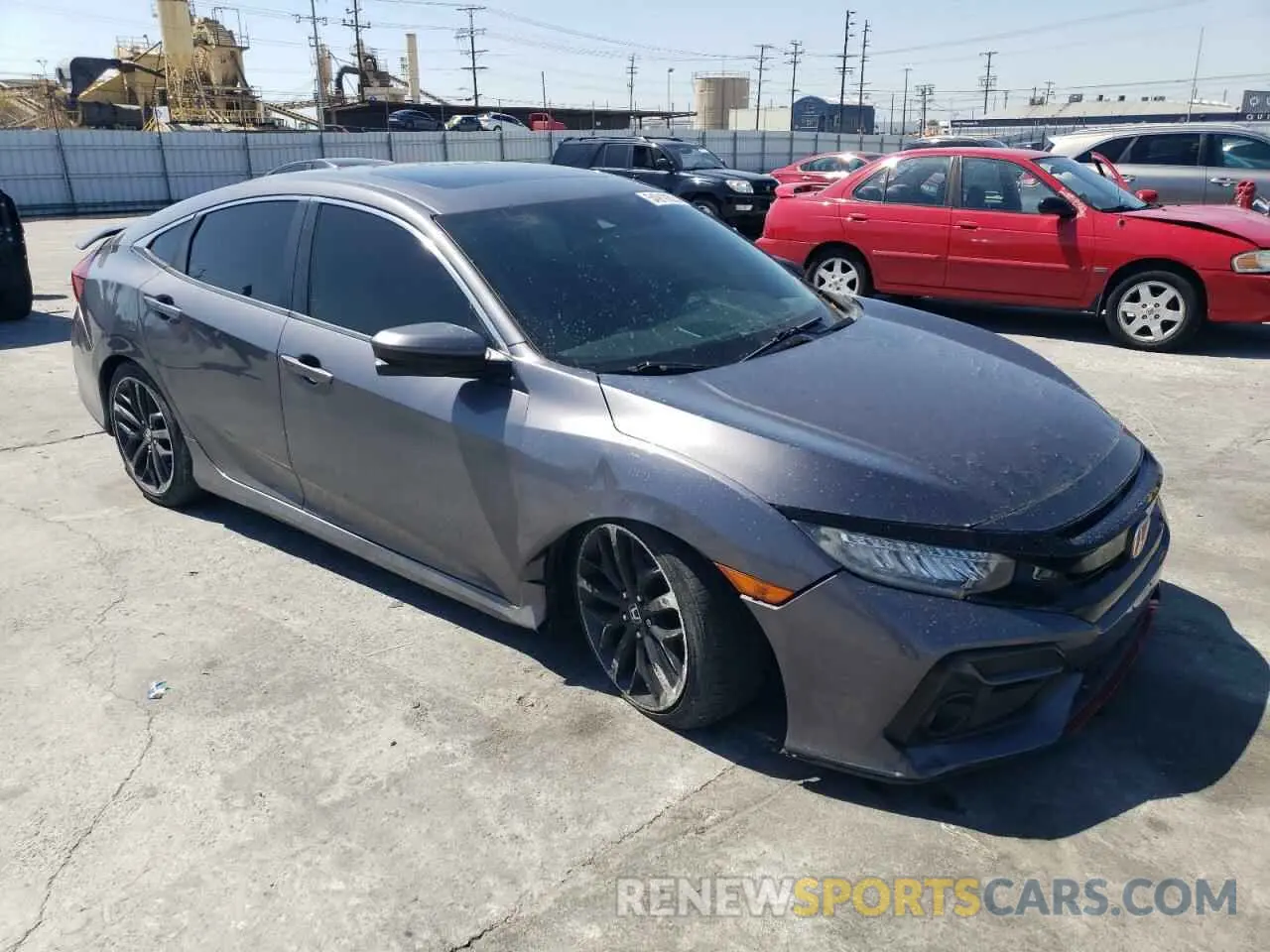 4 Photograph of a damaged car 2HGFC1E52LH702348 HONDA CIVIC 2020