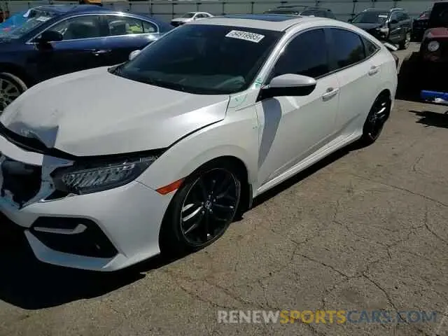 13 Photograph of a damaged car 2HGFC1E52LH704407 HONDA CIVIC 2020