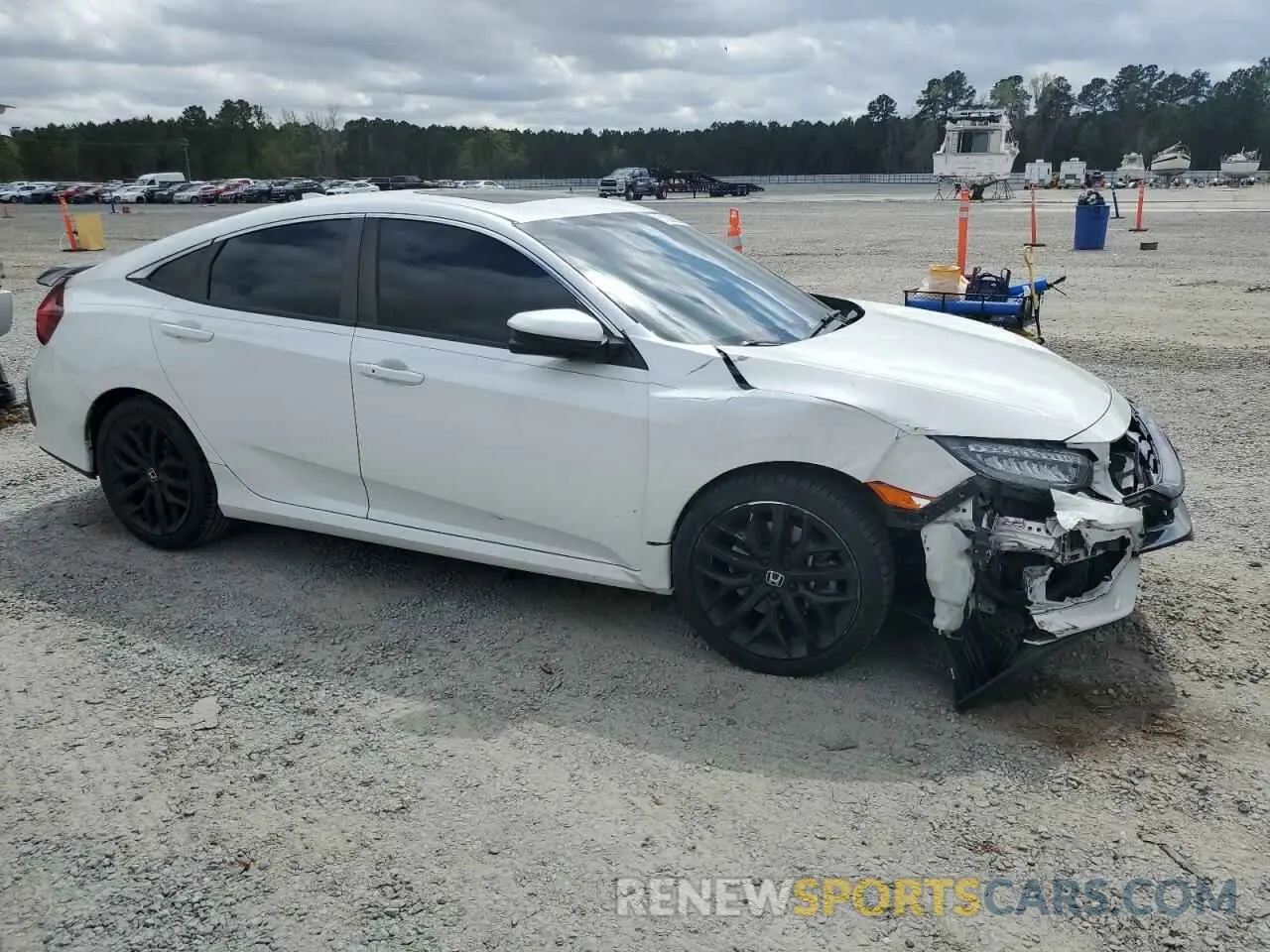 4 Photograph of a damaged car 2HGFC1E52LH706108 HONDA CIVIC 2020