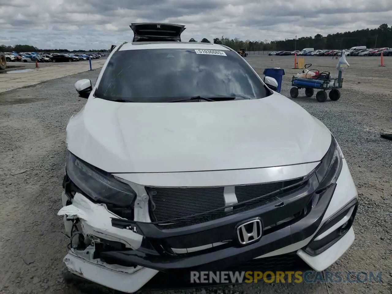 5 Photograph of a damaged car 2HGFC1E52LH706108 HONDA CIVIC 2020
