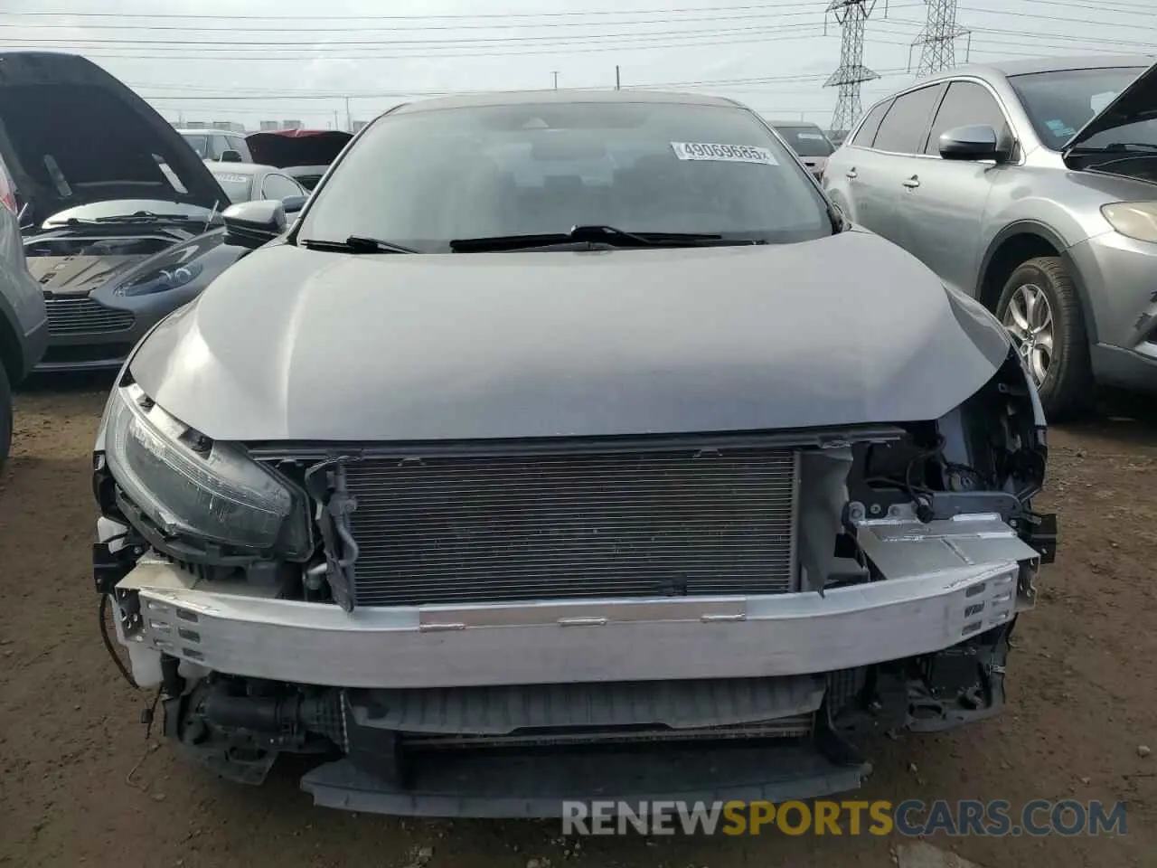 5 Photograph of a damaged car 2HGFC1E52LH709171 HONDA CIVIC 2020