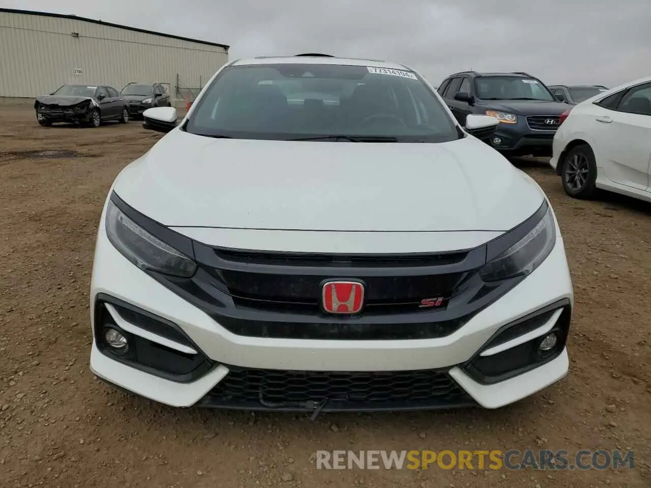 5 Photograph of a damaged car 2HGFC1E53LH201033 HONDA CIVIC 2020